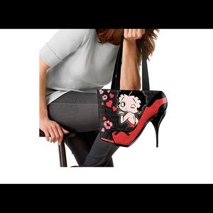 Betty boop shoe bag